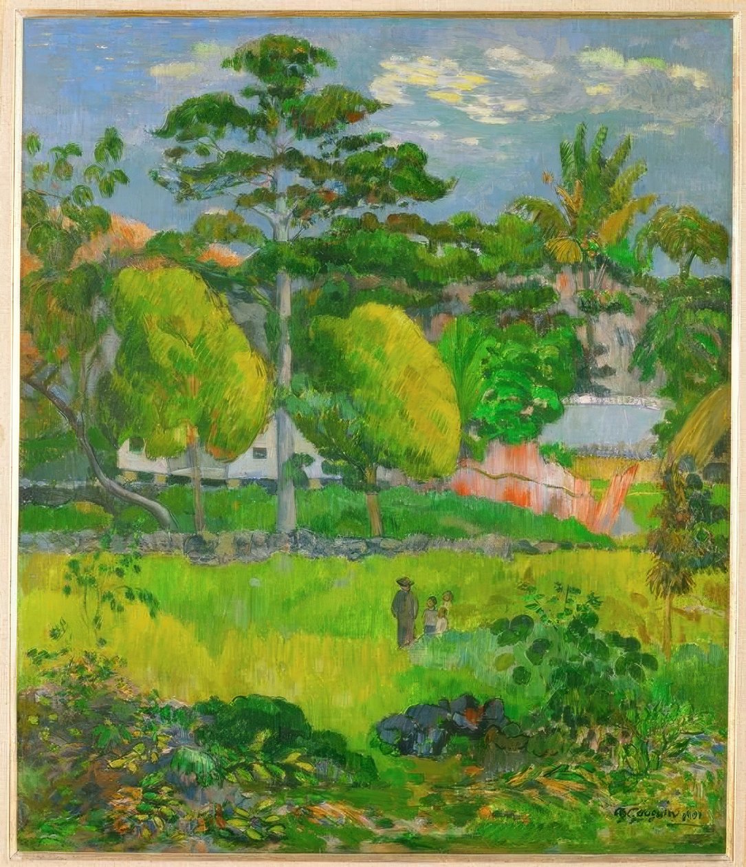 Landskap av Paul Gauguin