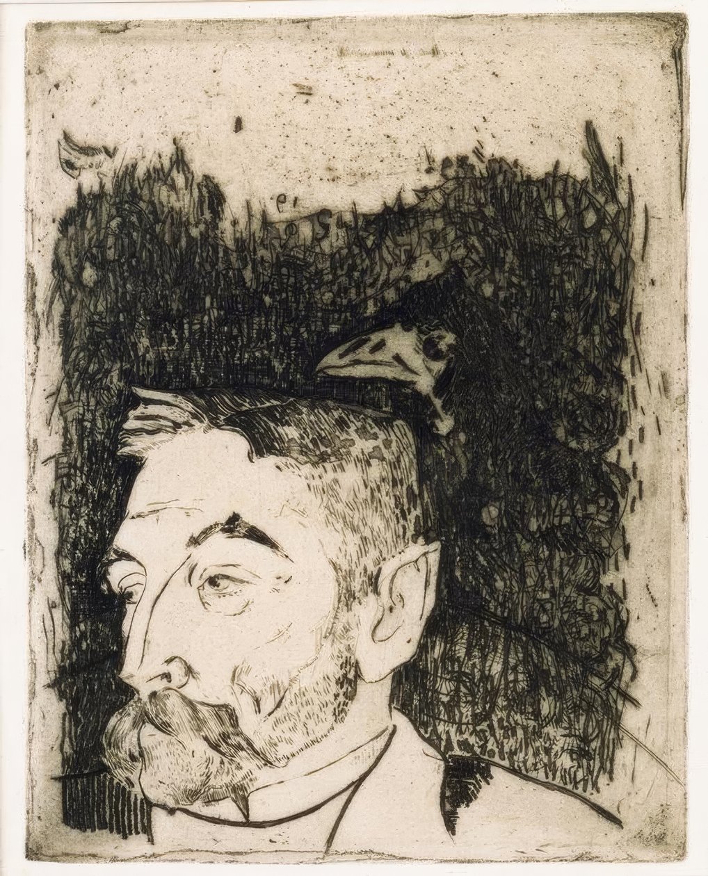 Stephane Mallarme av Paul Gauguin