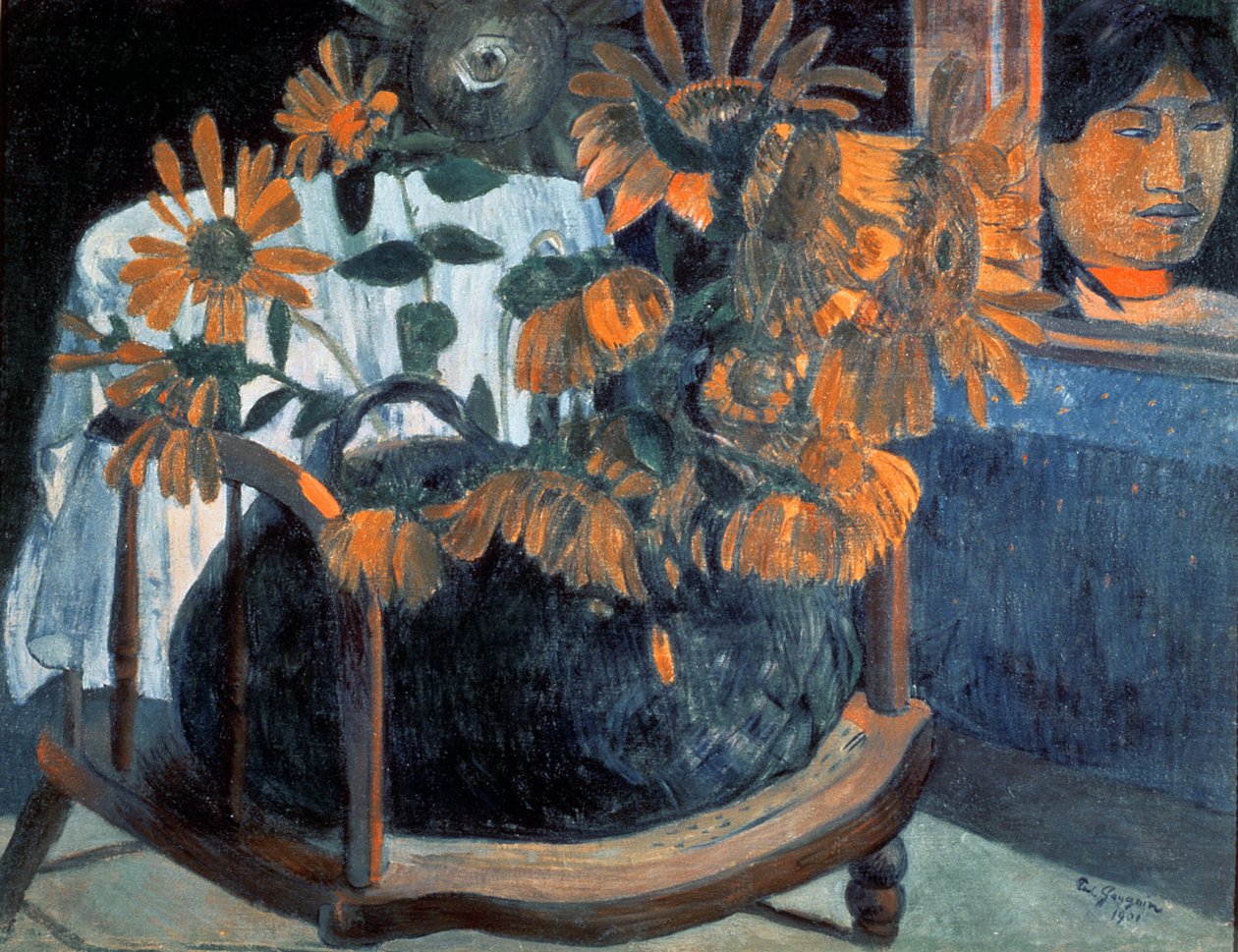Solrosor, 1901 av Paul Gauguin