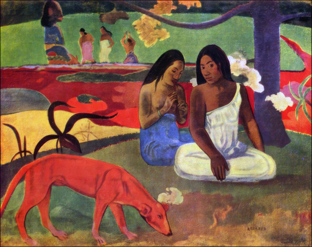 Tahiti: Areal eller glädje, Paul Gauguin (1892) av Paul Gauguin