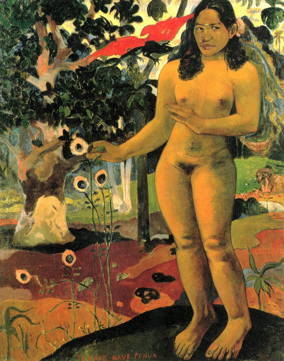 The Delightful Land av Paul Gauguin