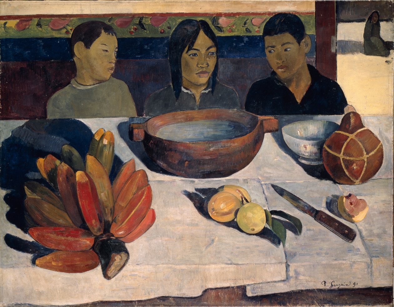 The Meal av Paul Gauguin