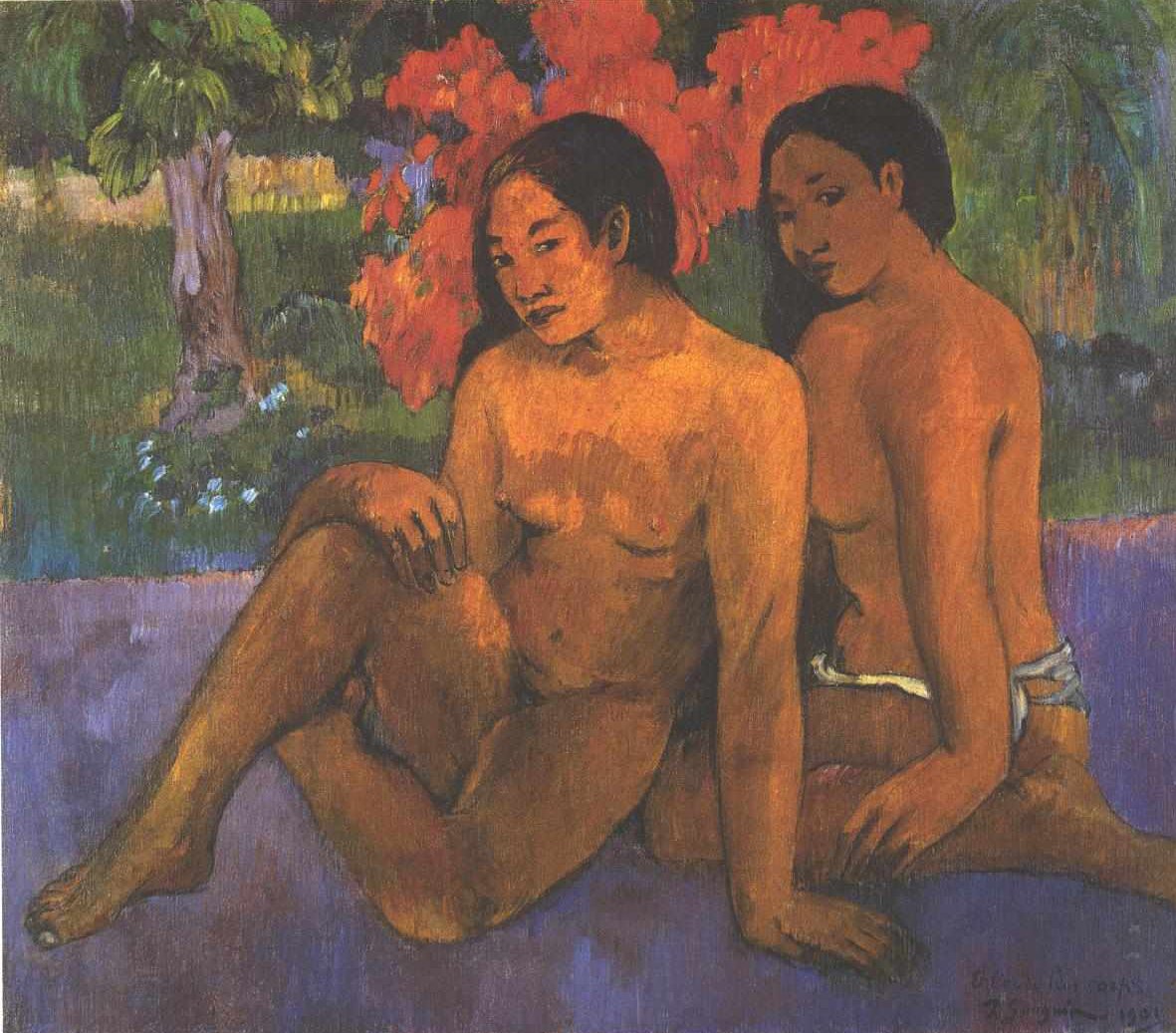 Und das Gold ihrer Körper av Paul Gauguin