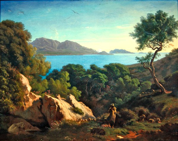 Nära Marseille av Paul Jean Flandrin