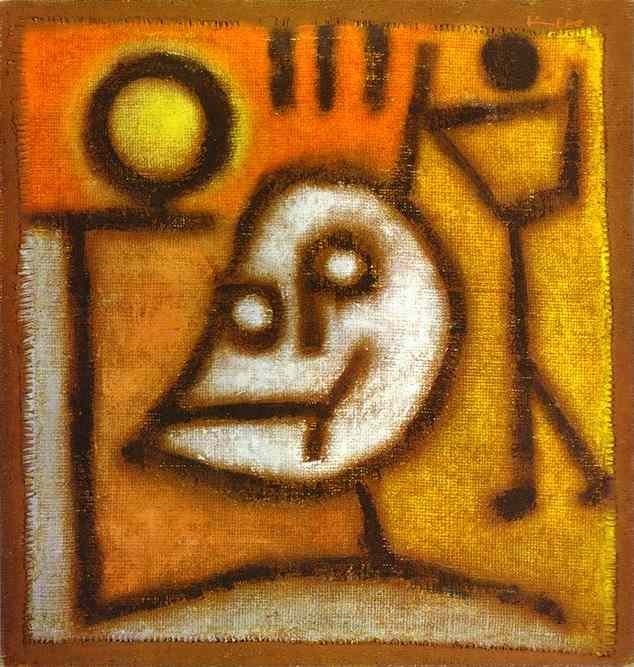 Death and Fire   av Paul Klee