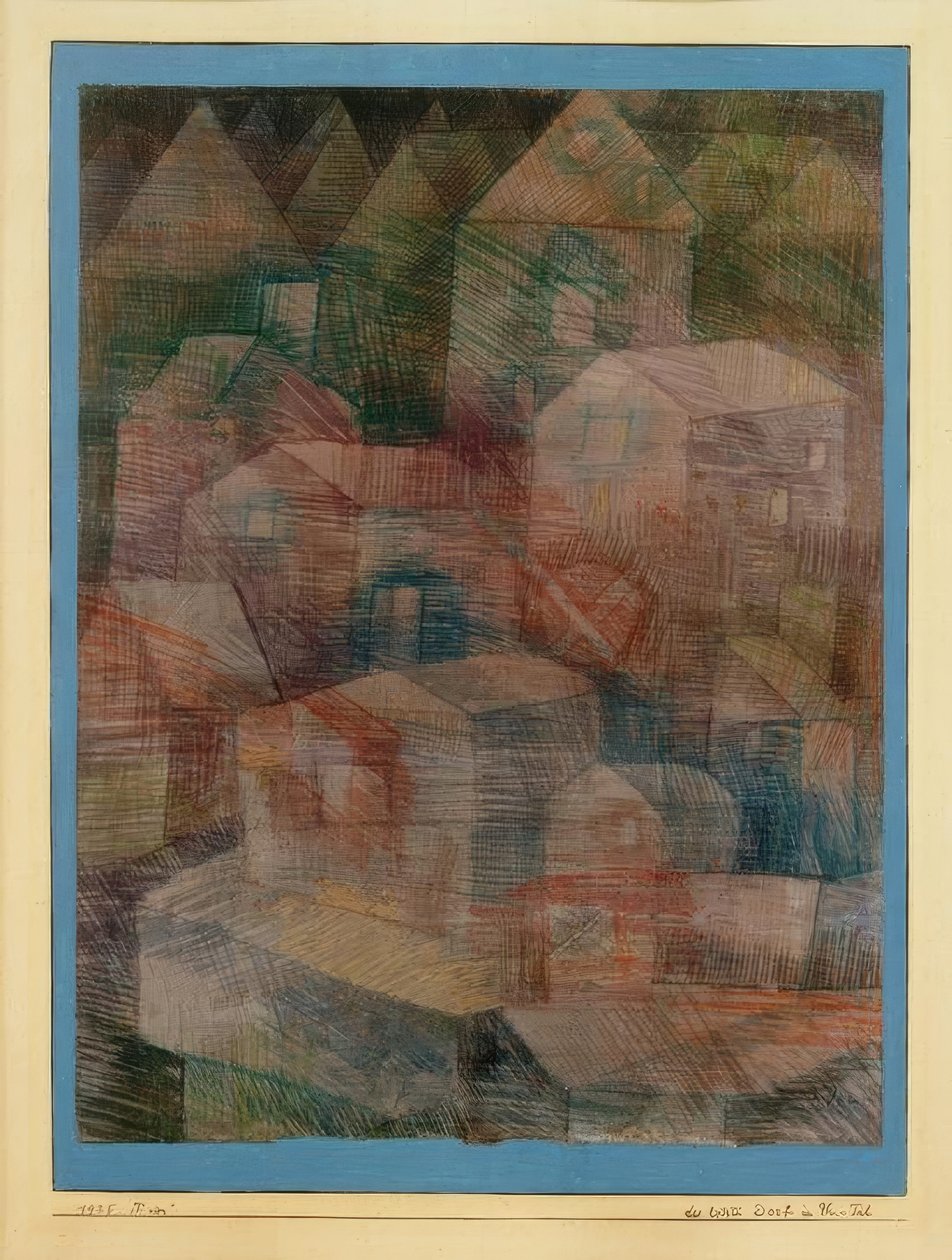 Den sista byn i Ph. Valley av Paul Klee
