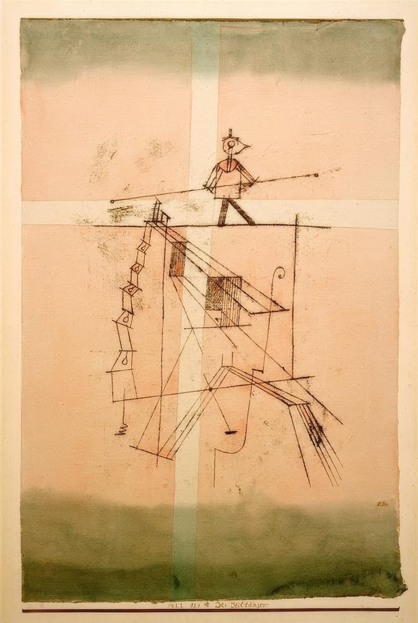 Spännbandsrullaren av Paul Klee