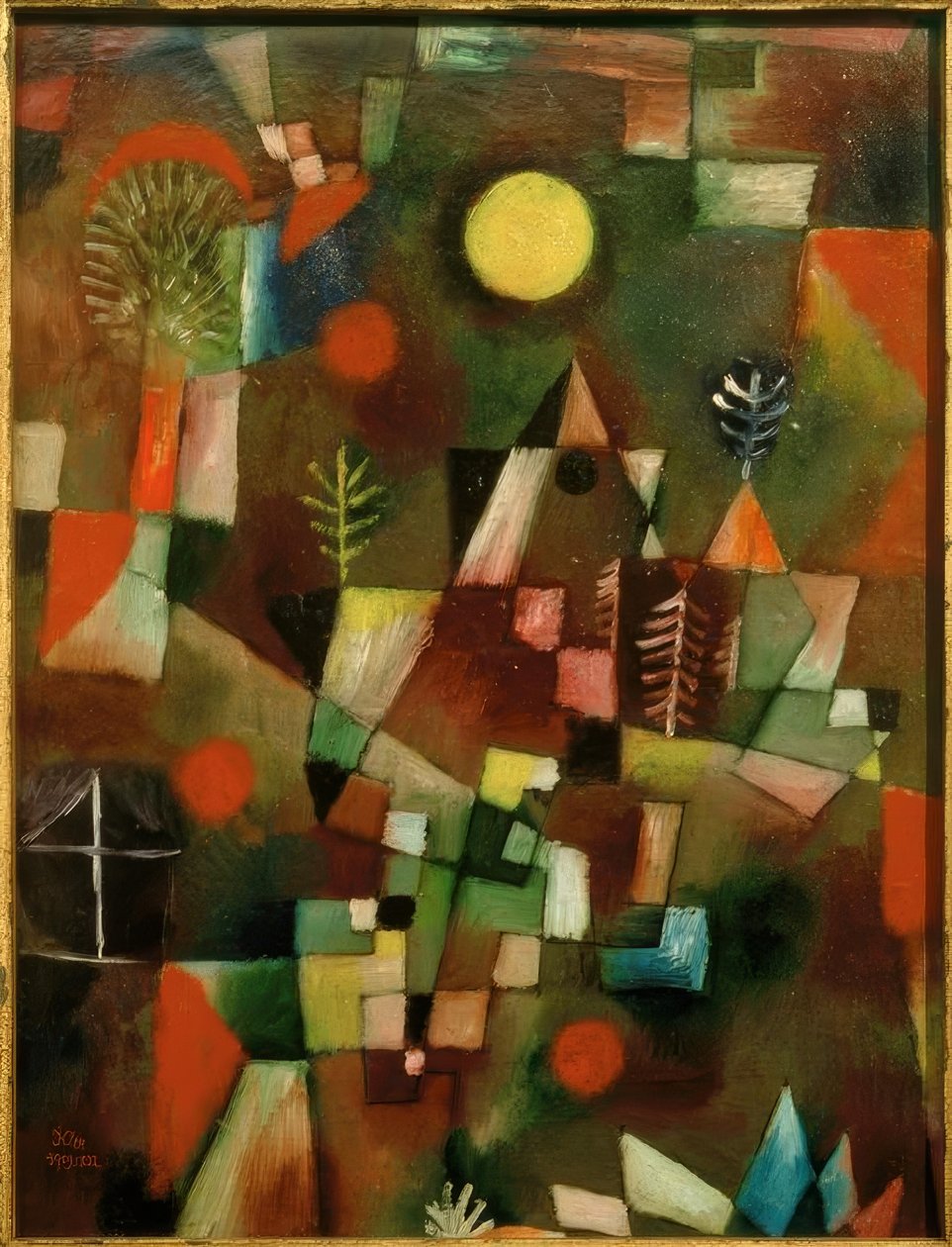 Fullmånen av Paul Klee