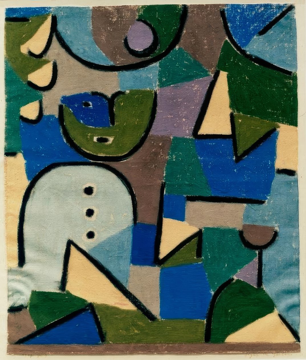 Figur i trädgården av Paul Klee