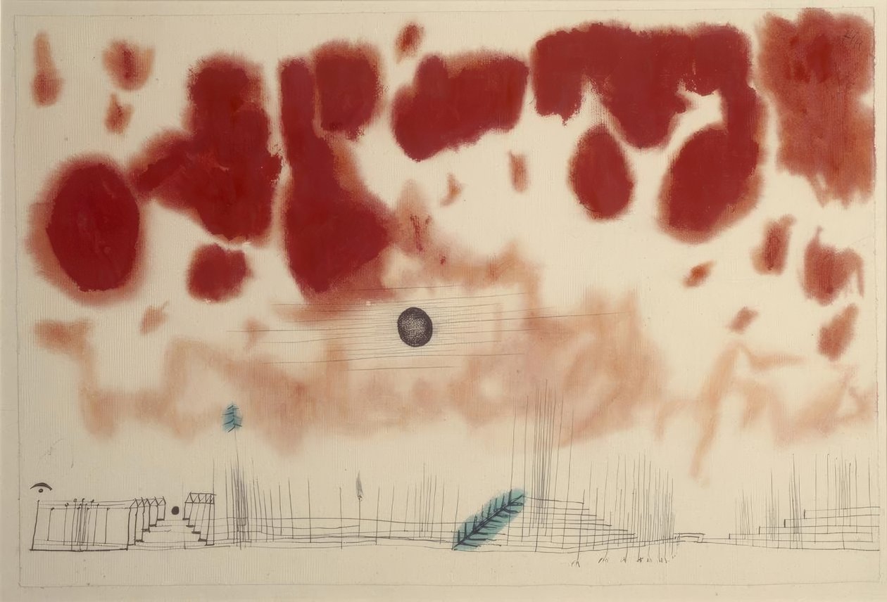 Moln över Boron av Paul Klee