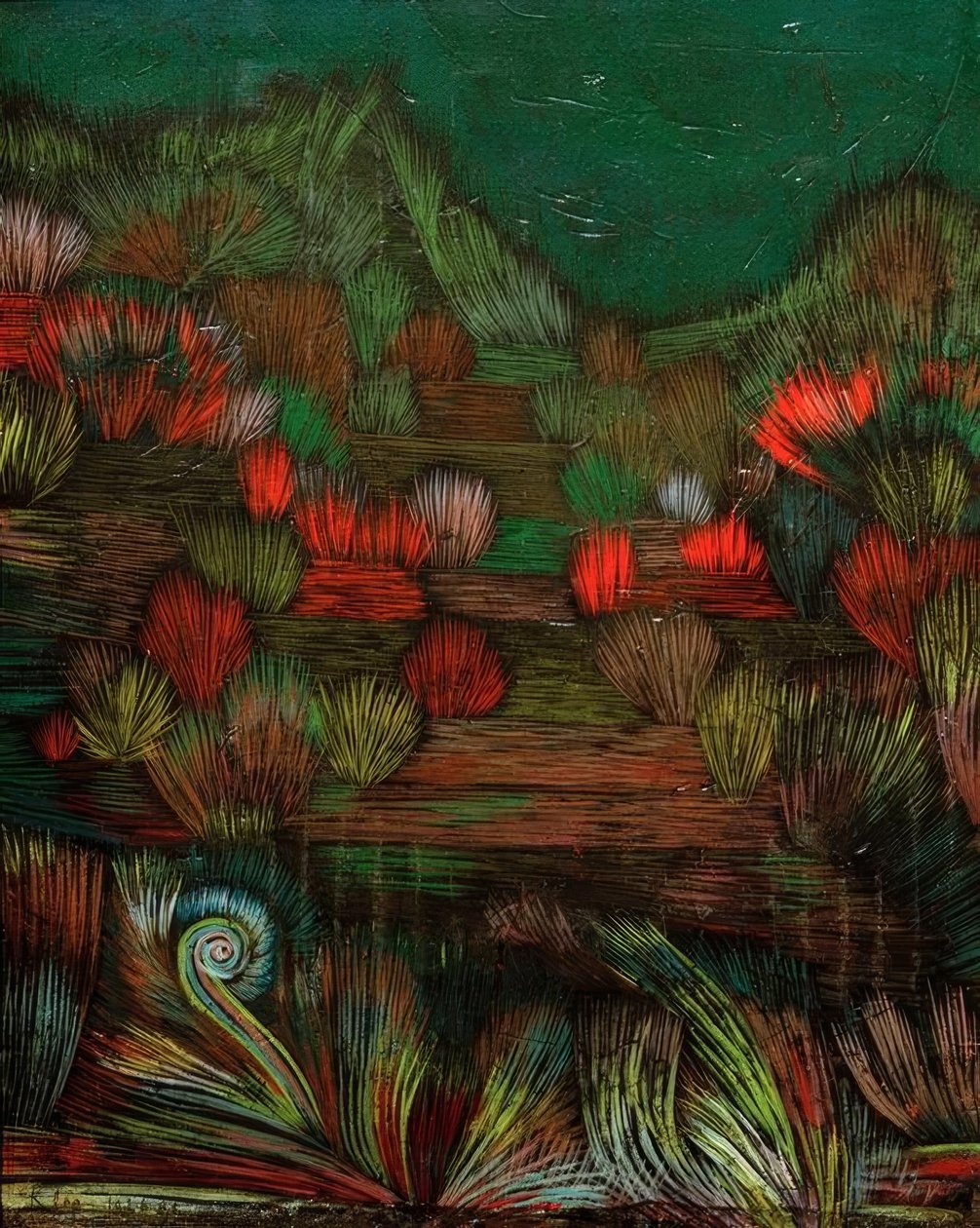 Bild av kl. sanddyner av Paul Klee