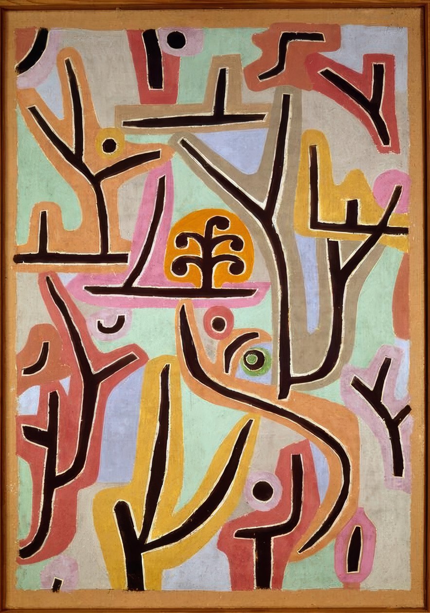 parken är L U av Paul Klee