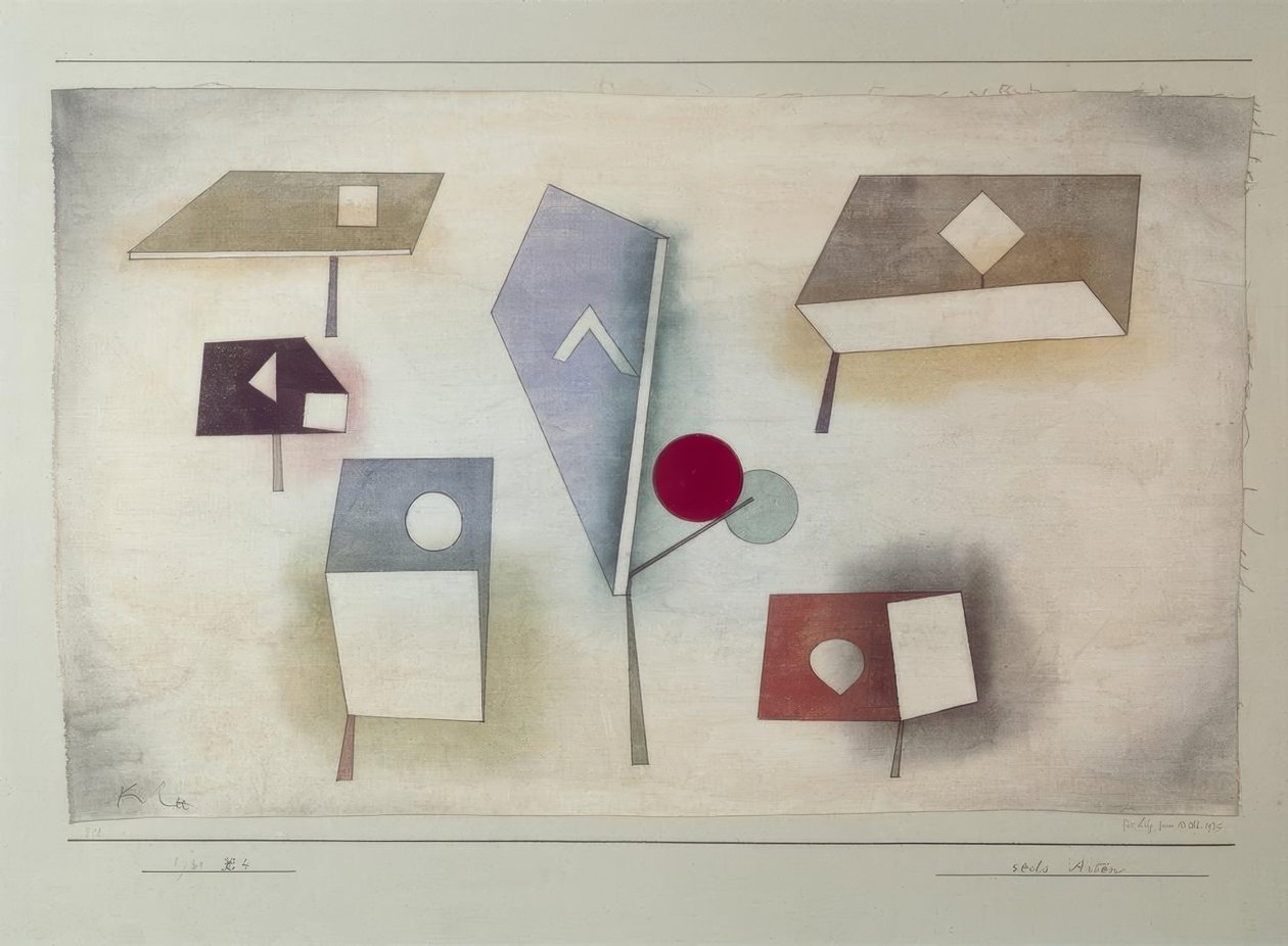 Sex arter av Paul Klee