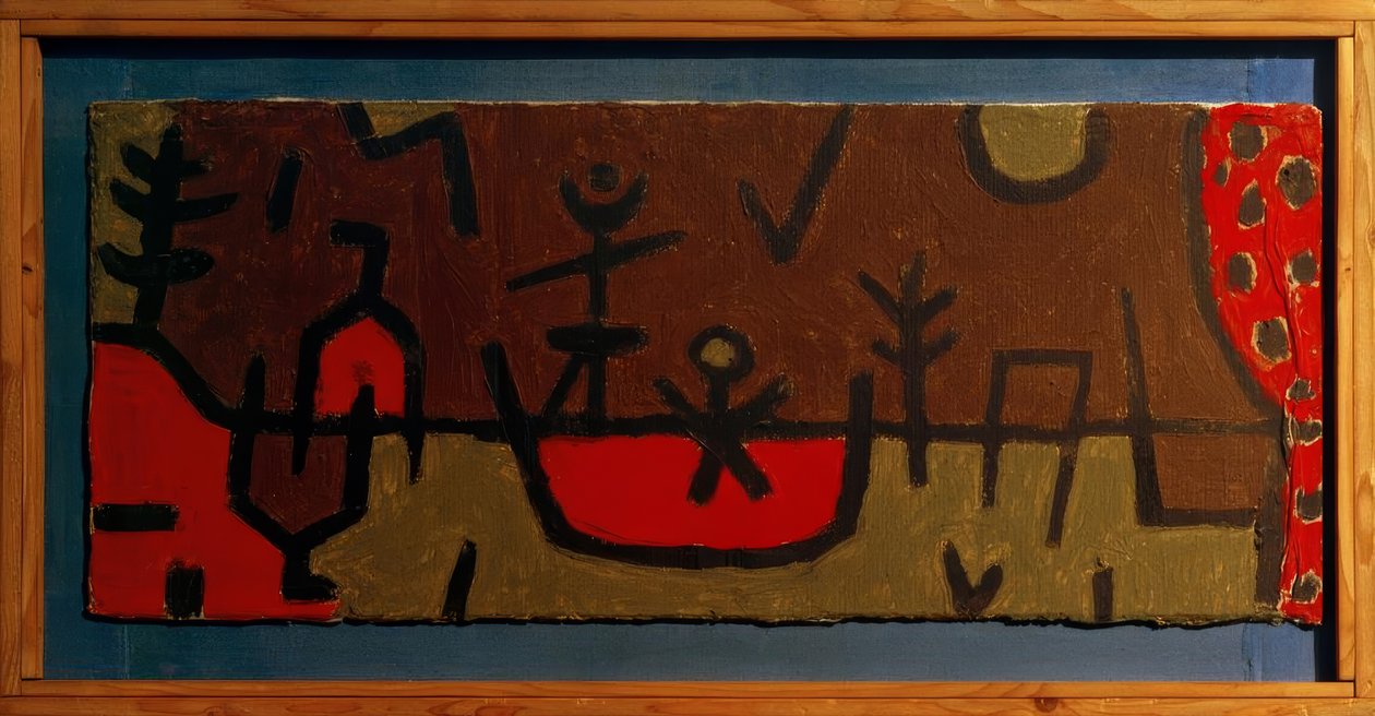 Damm i parken av Paul Klee
