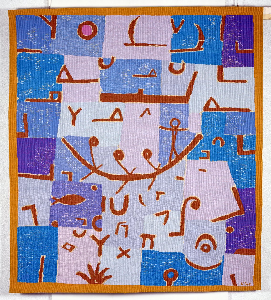 Legenden om Nilen, av P. Daquin efter en pastellteckning, 1971 av Paul Klee