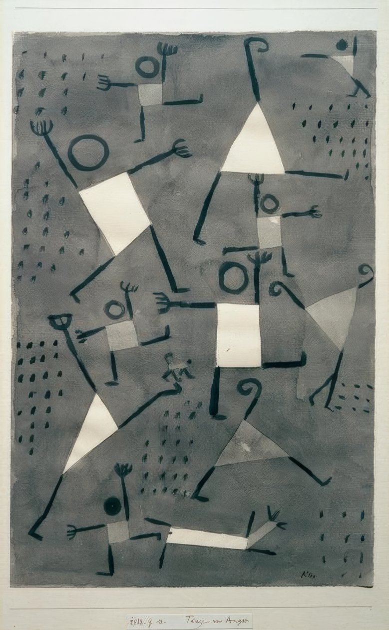 Dansar av rädsla av Paul Klee