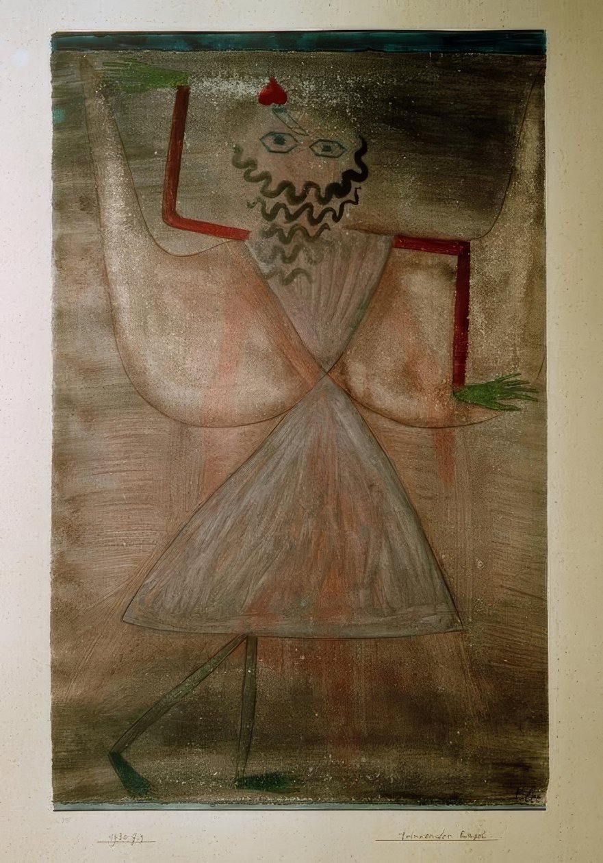 Drickande ängel av Paul Klee