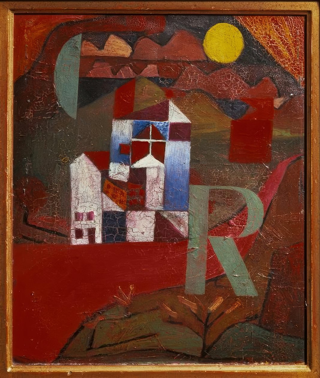 Villa R. av Paul Klee