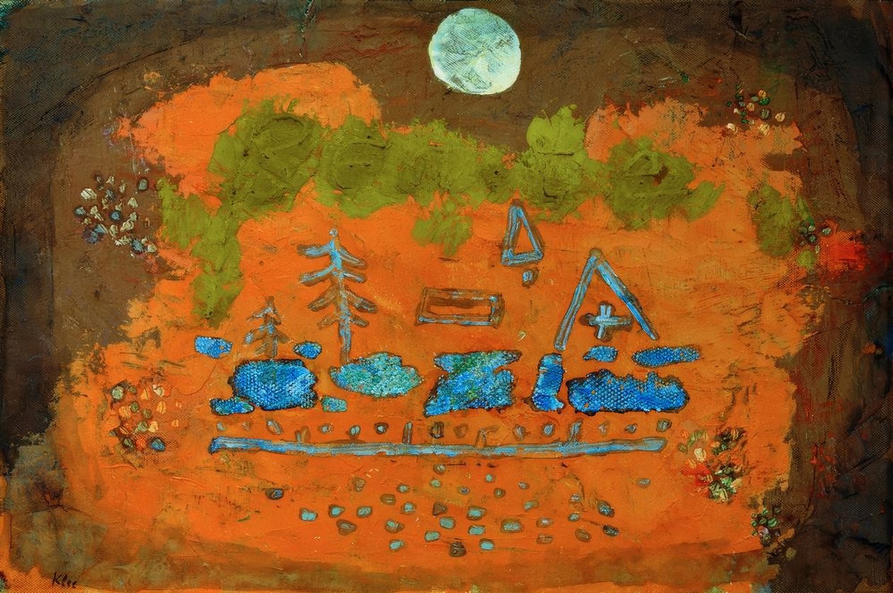 Fullmåneoffer av Paul Klee