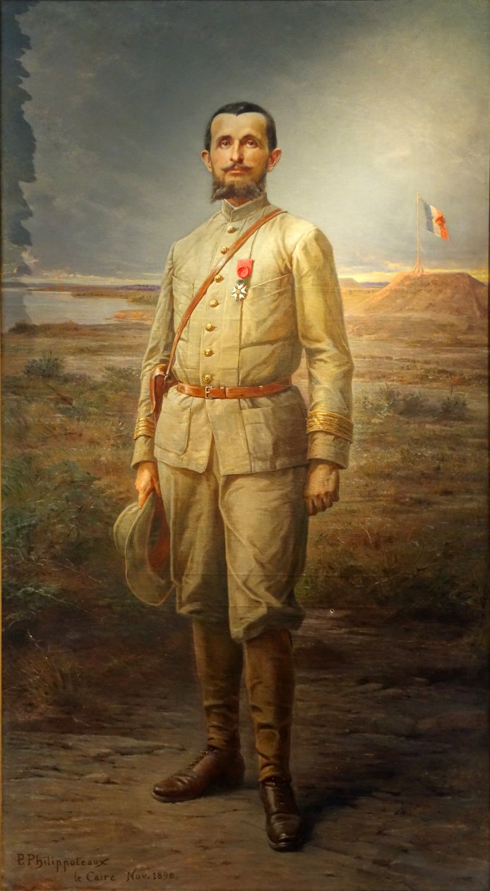  Le commandant Marchand a Fachoda, en 1898n av Paul Dominique Philippoteaux
