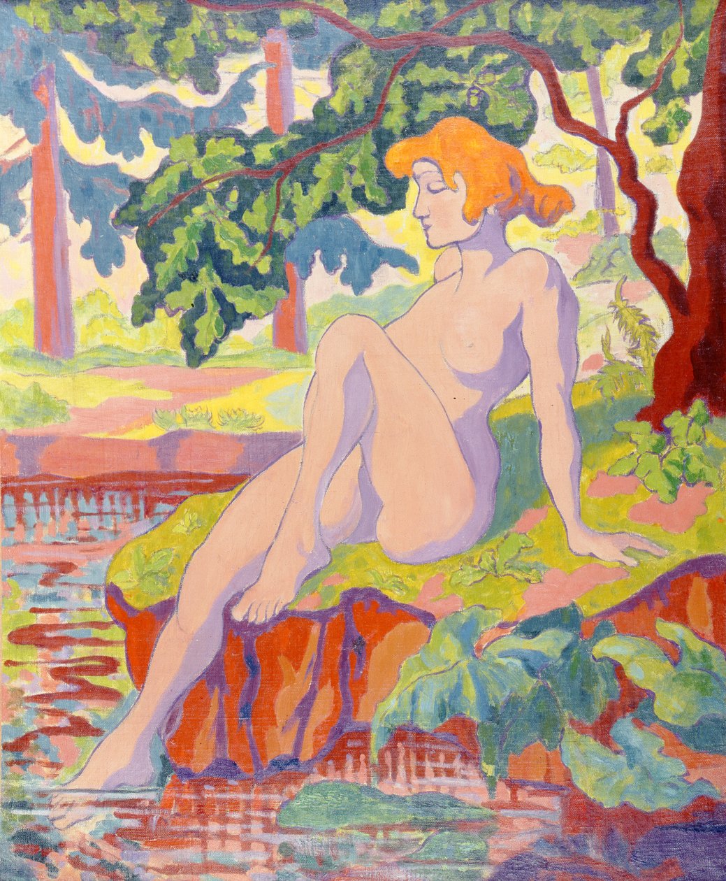 Badaren, 1898 av Paul Elie Ranson