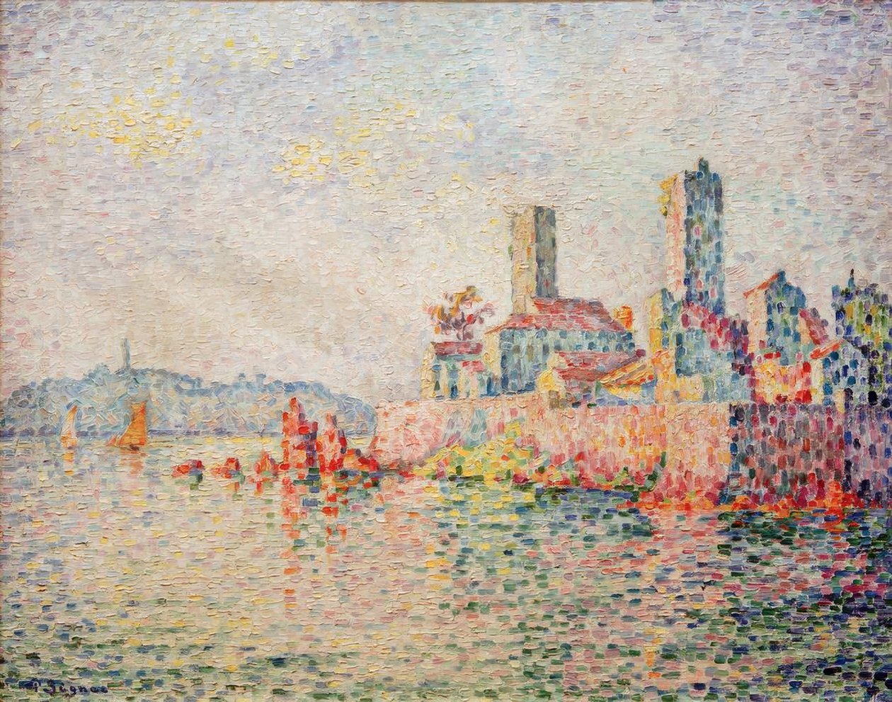 Antibes, tornen av Paul Signac