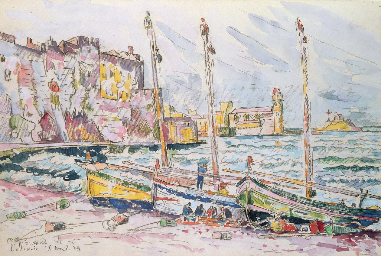 Collioure, 1929 av Paul Signac