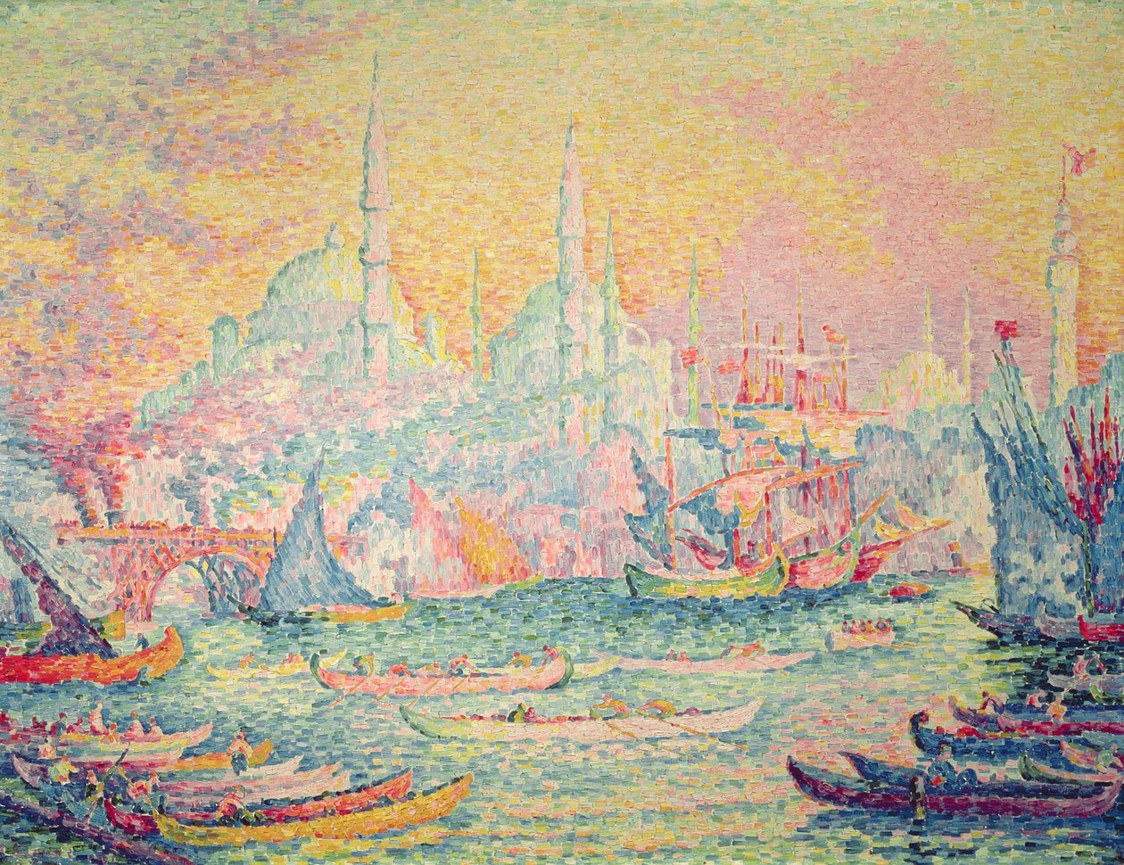 Istanbul, 1907 av Paul Signac