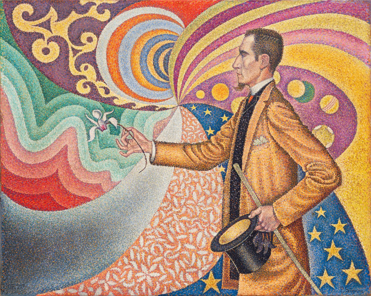 Portrait de Félix Fénéon av Paul Signac