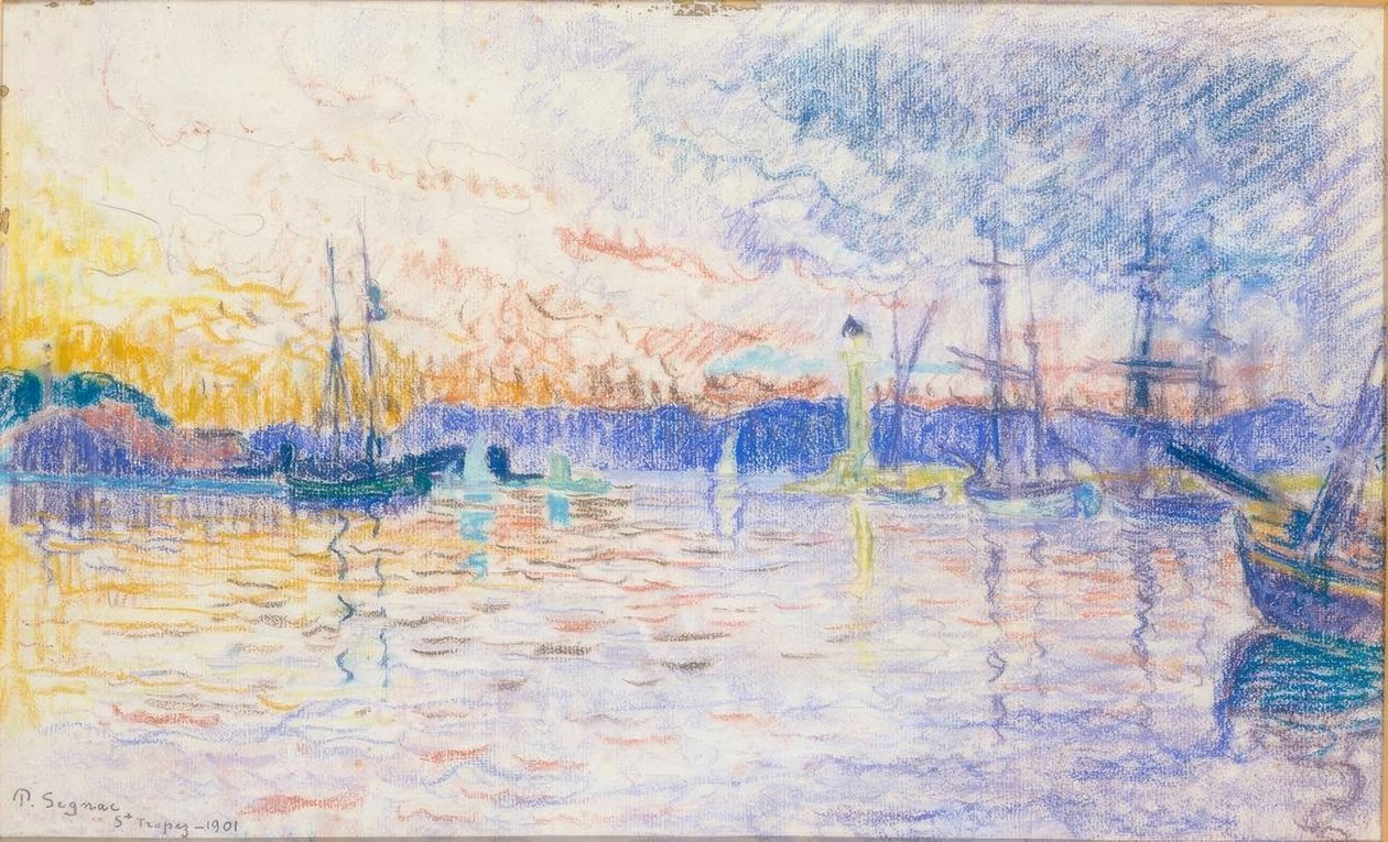 Saint Tropez av Paul Signac