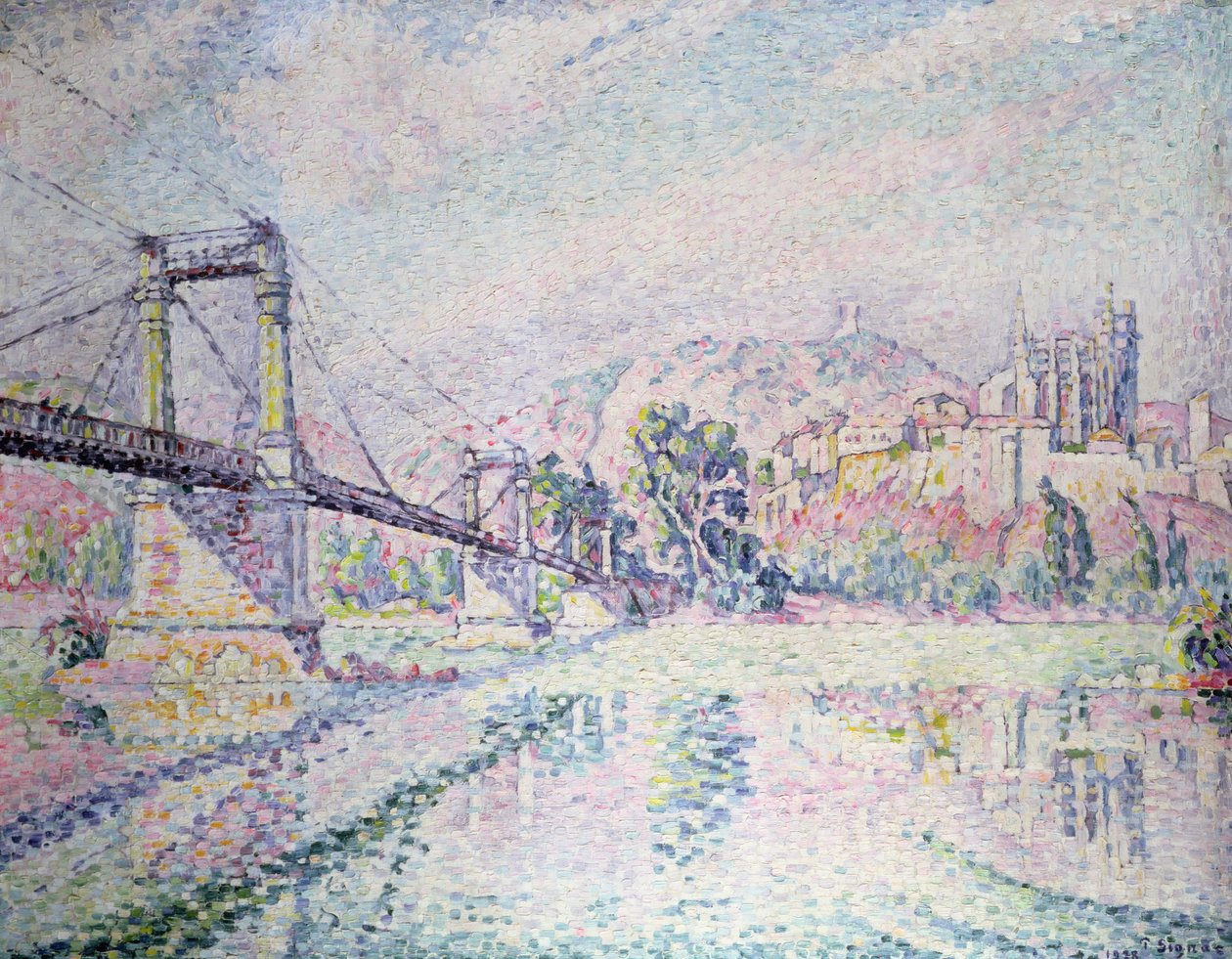 Bron, 1928 av Paul Signac