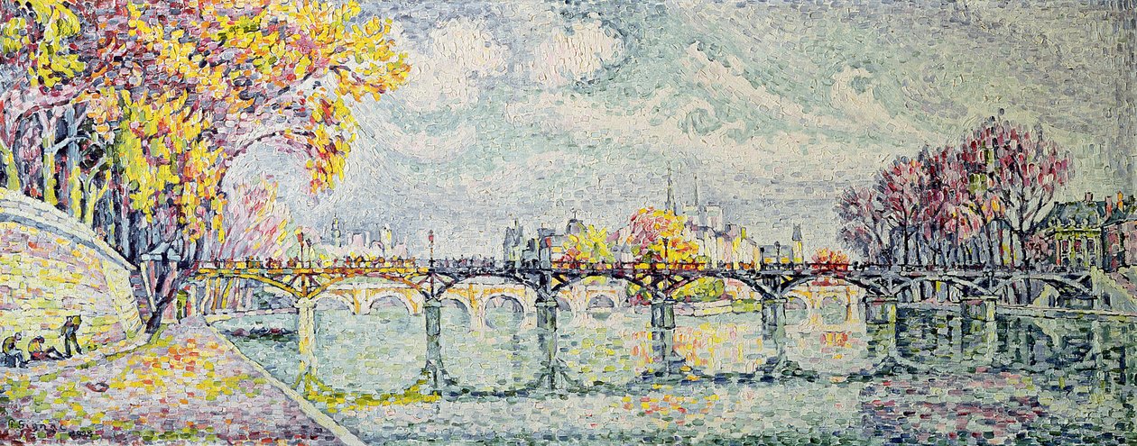 Pont des Arts, 1928 av Paul Signac