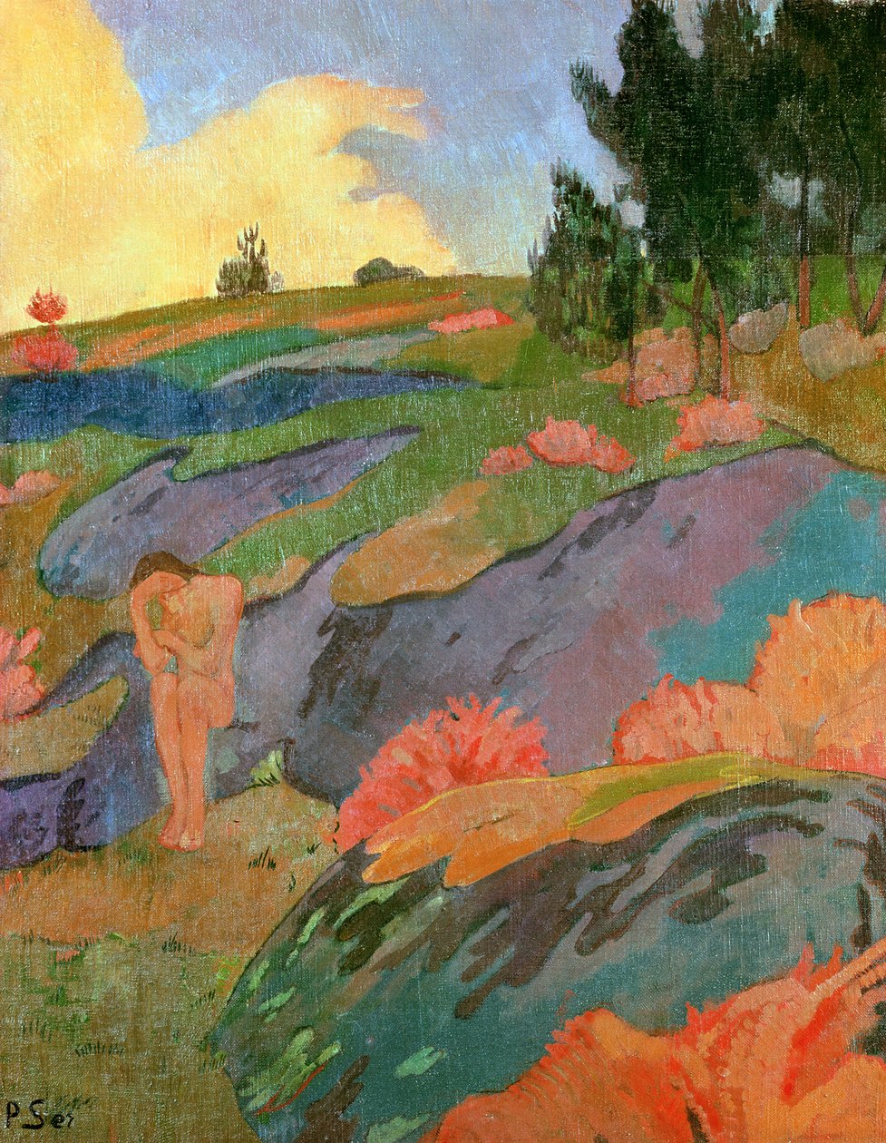 Bretonisk Eva eller Melankoli, ca 1890 av Paul Sérusier