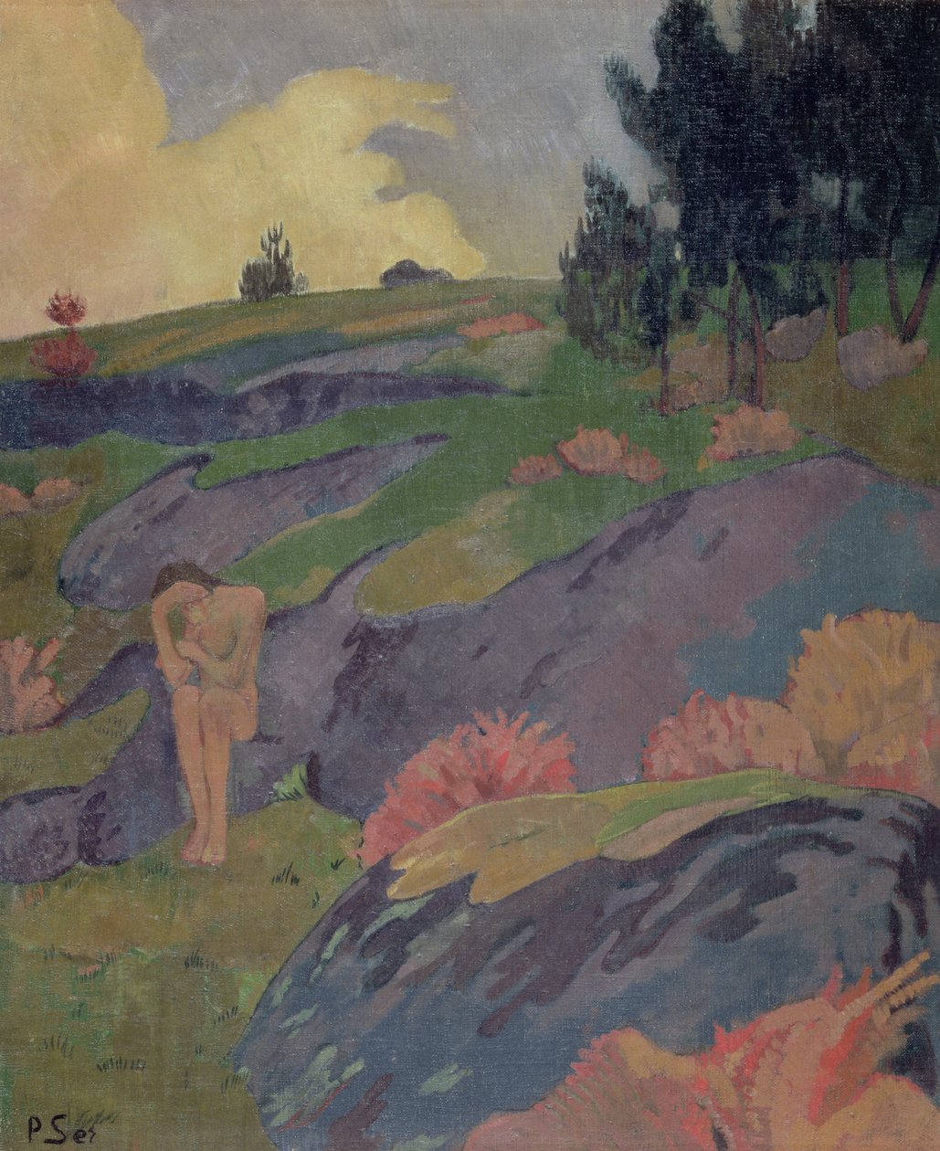 Melancholia, eller Breton Eva, ca 1890 av Paul Sérusier