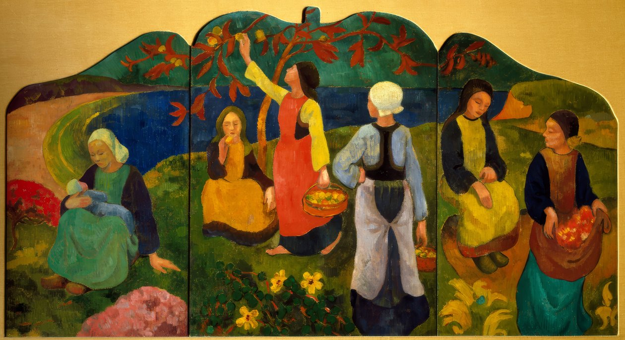 Triptyk från Pont-Aven av Paul Sérusier