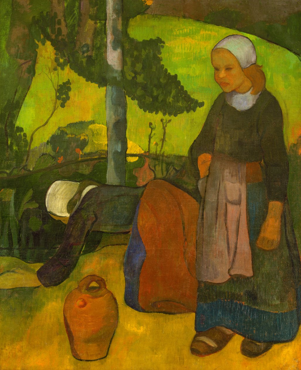 Tvättskvinnor, c.1891-92 av Paul Sérusier