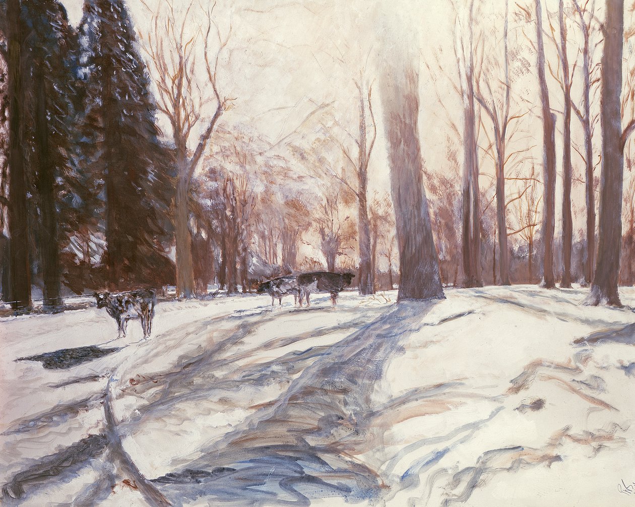 Snö på Broadlands av Paul Stewart