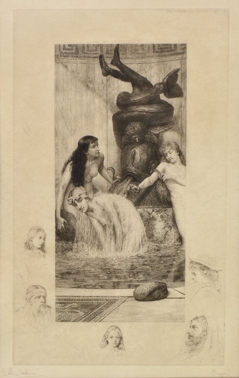 Badet av Paul Adolphe Rajon