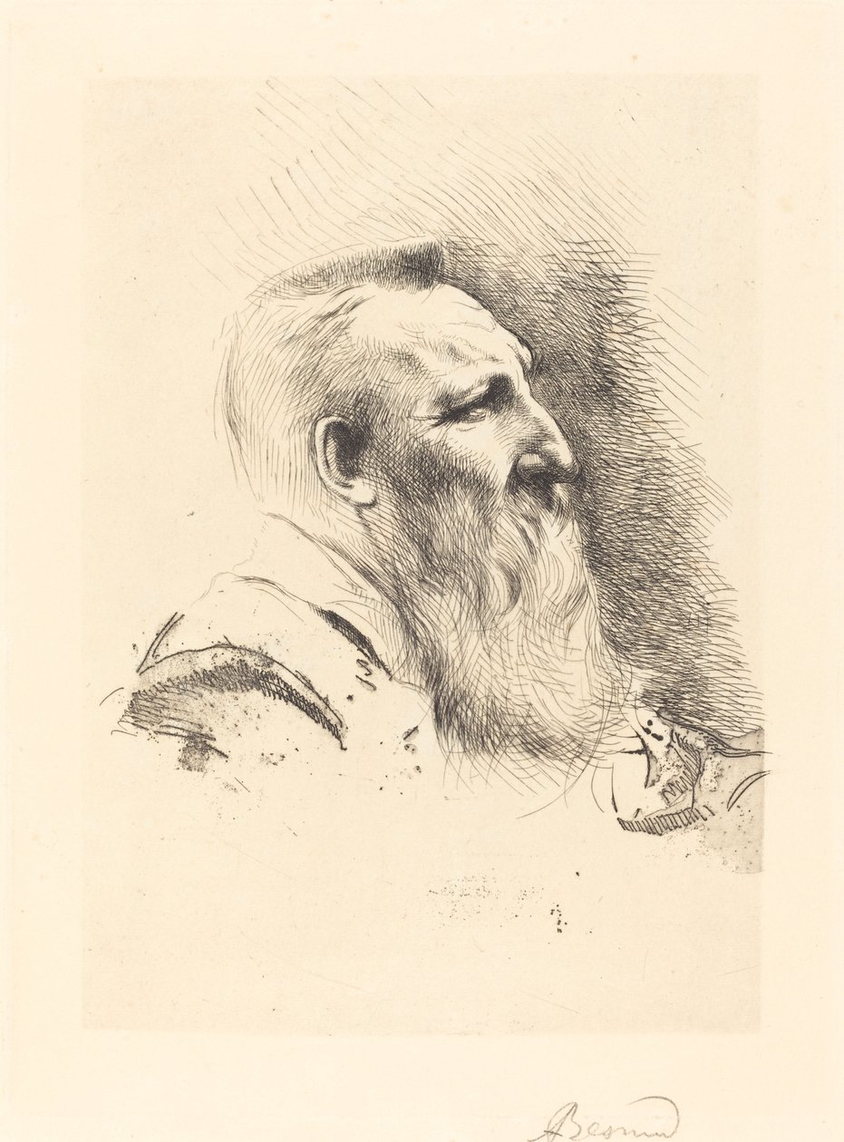 Auguste Rodin, 1900. av Paul Albert Besnard