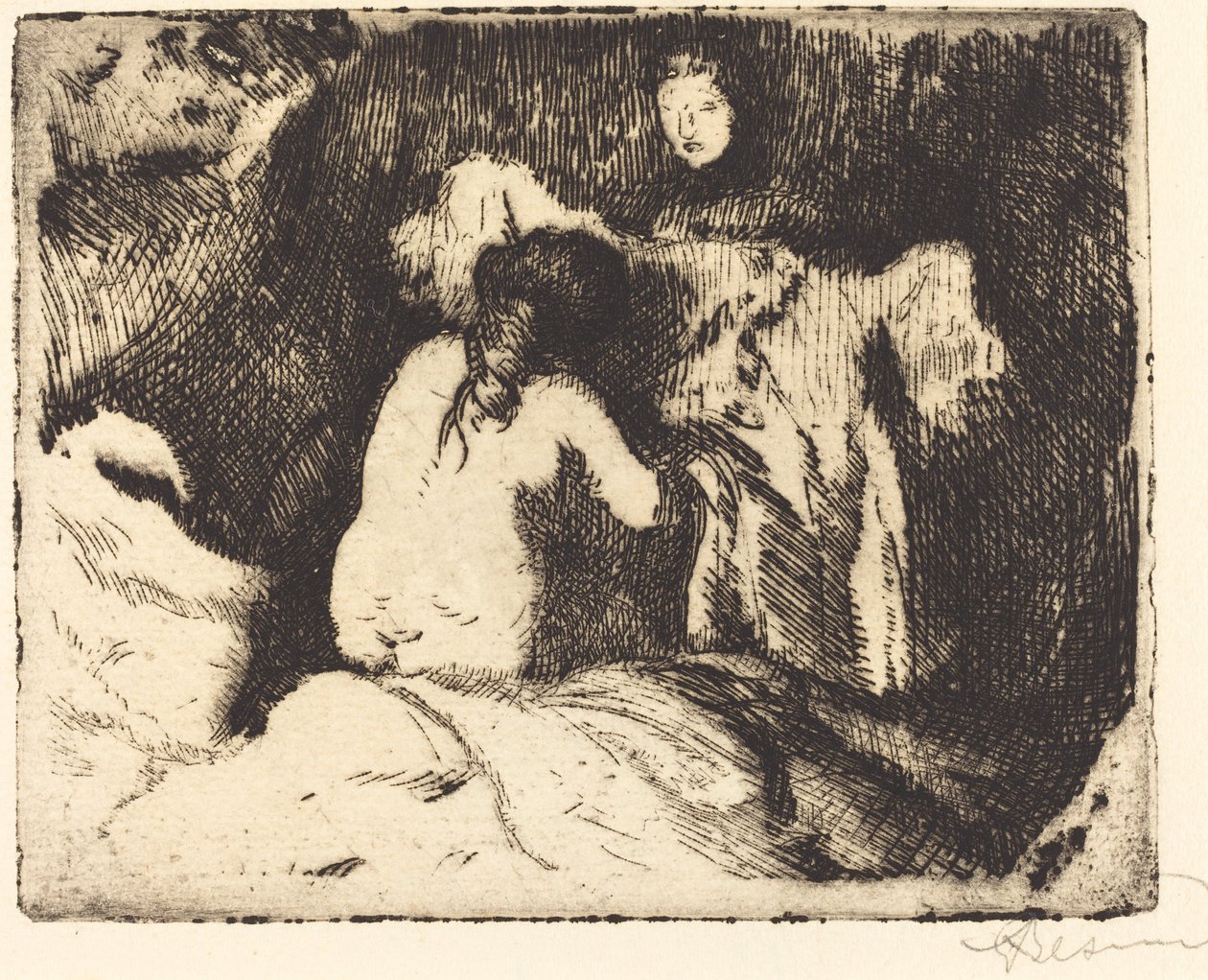 Resa upp Le spaken, 1913. av Paul Albert Besnard