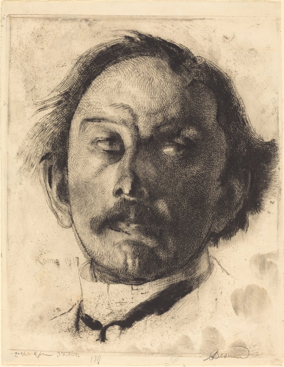 Jules Destrée, 1917. av Paul Albert Besnard