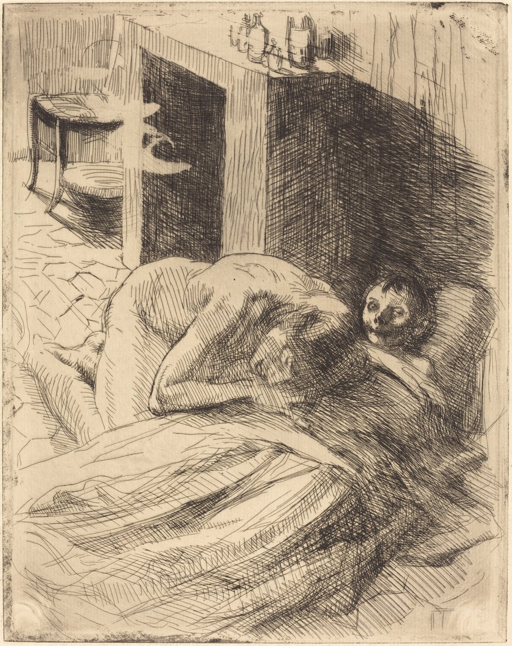 Misär Misär, c. 1886. av Paul Albert Besnard