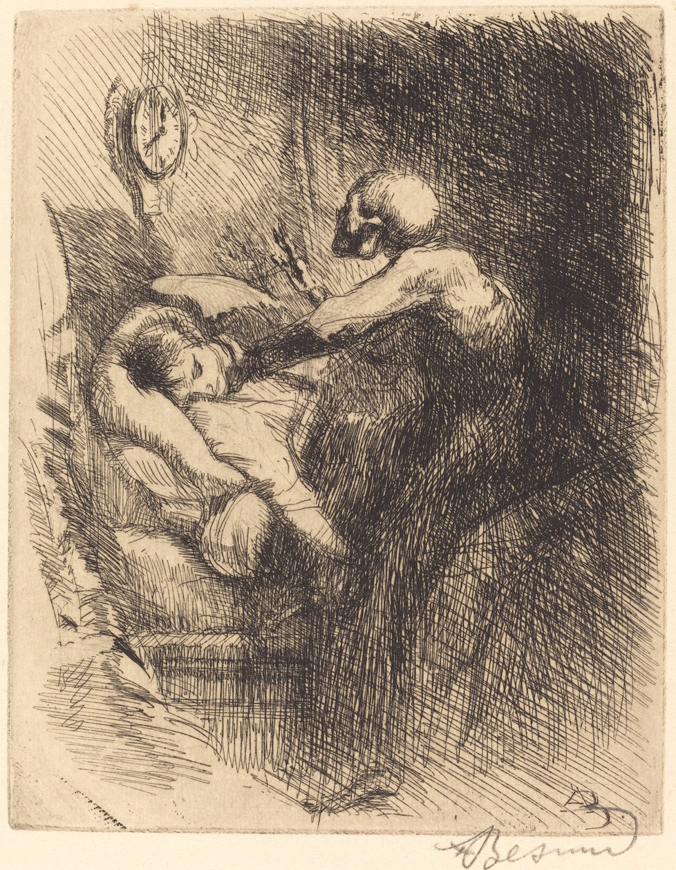 Punctual Punctual, 1900. av Paul Albert Besnard