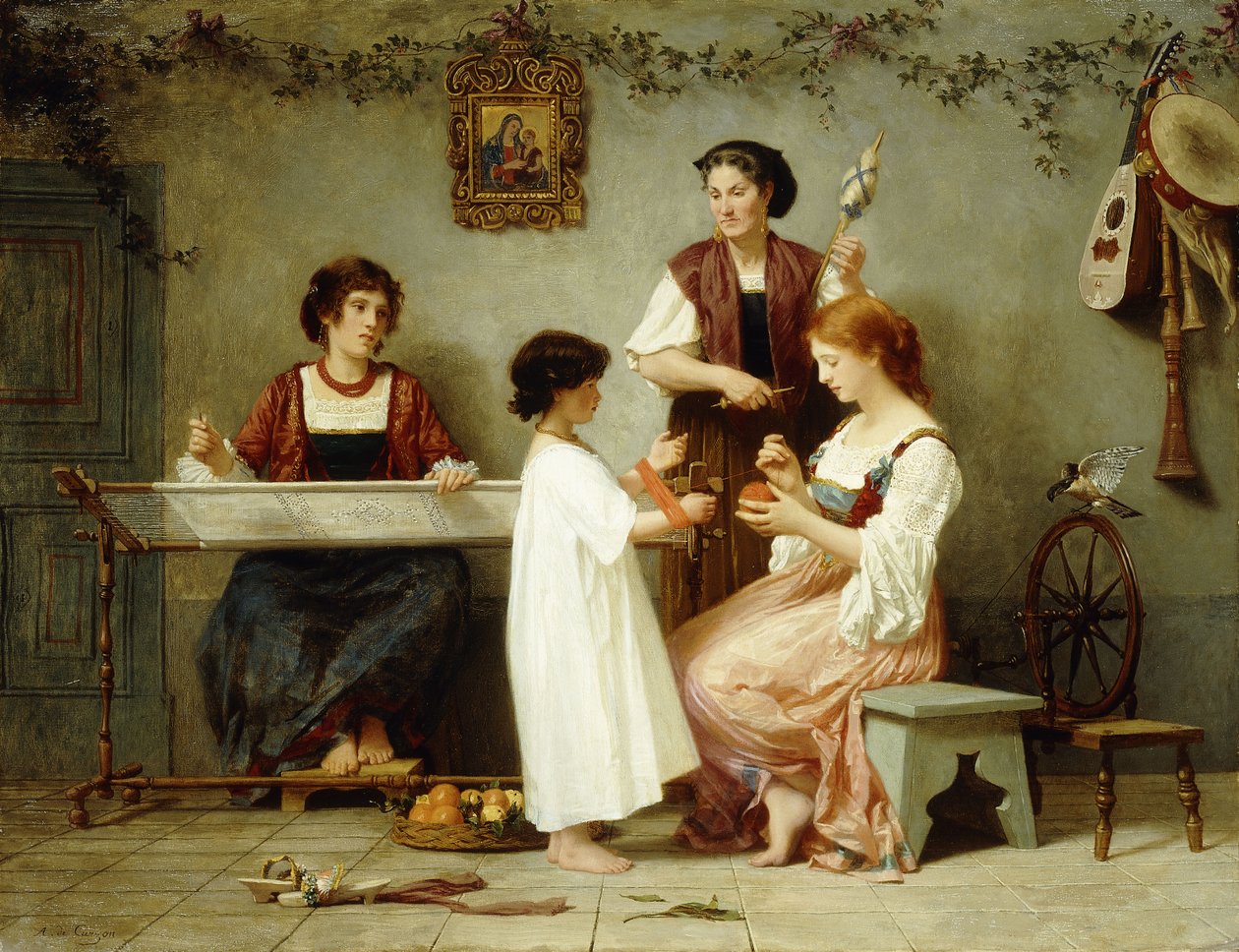 Eftermiddagsnöjen, av Paul Alfred de Curzon