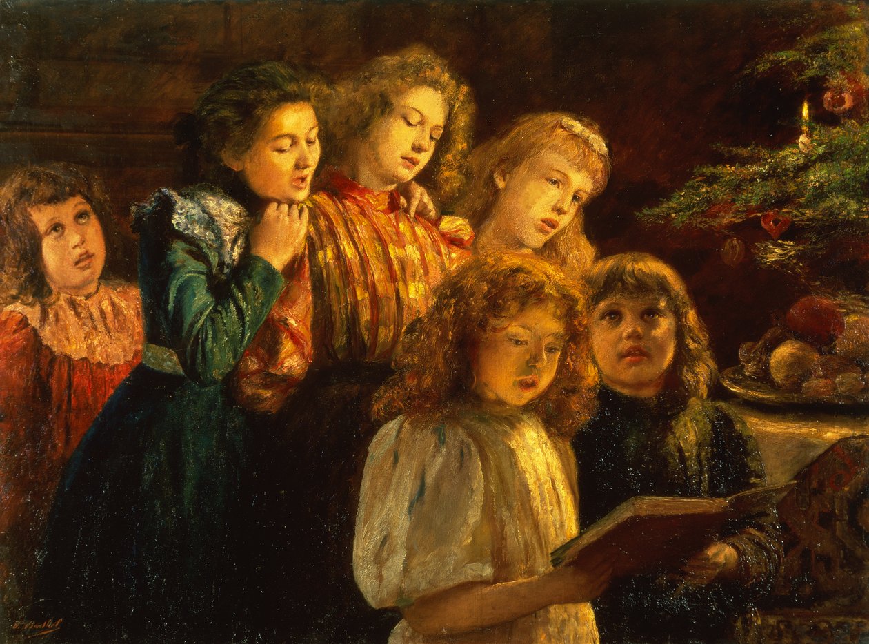 Kören (olja på duk) av Paul Barthel