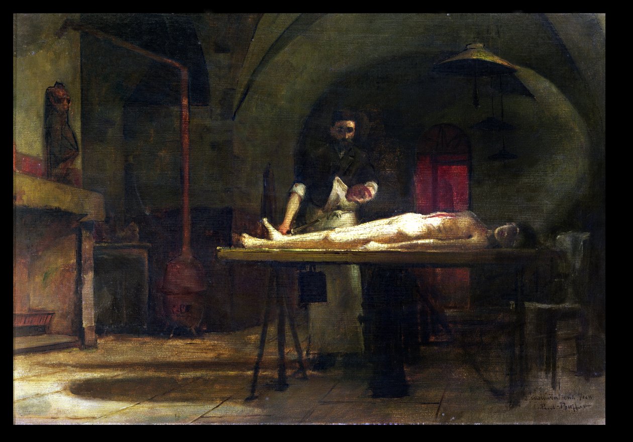 Dissektionsscen av Paul Buffet