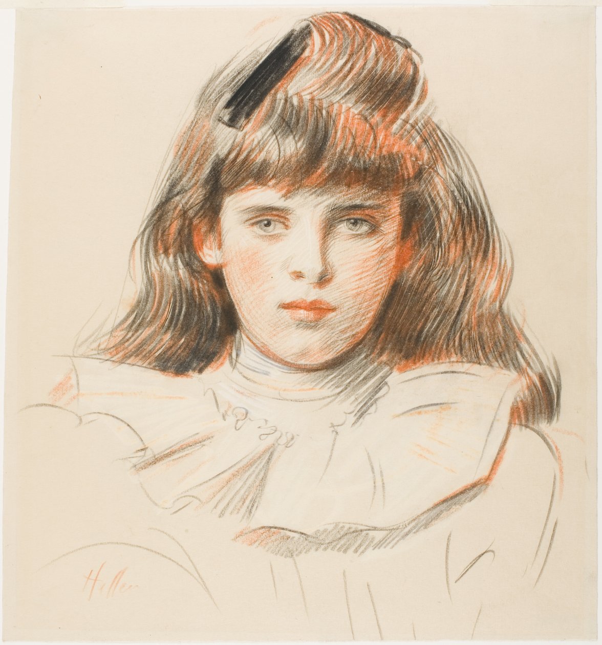Mademoiselle Ellen Helleu av Paul Cesar Helleu