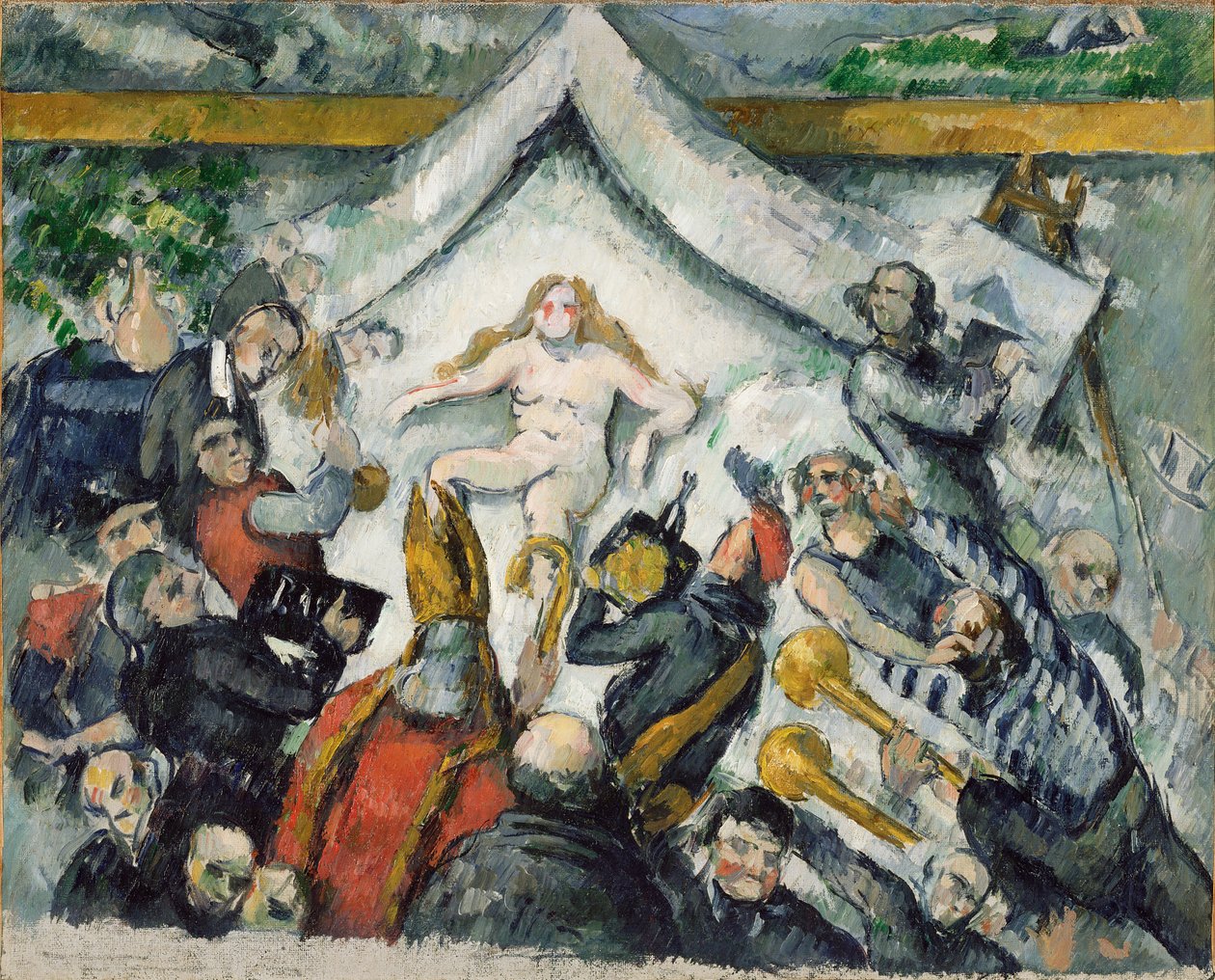 Evig feminin av Paul Cézanne