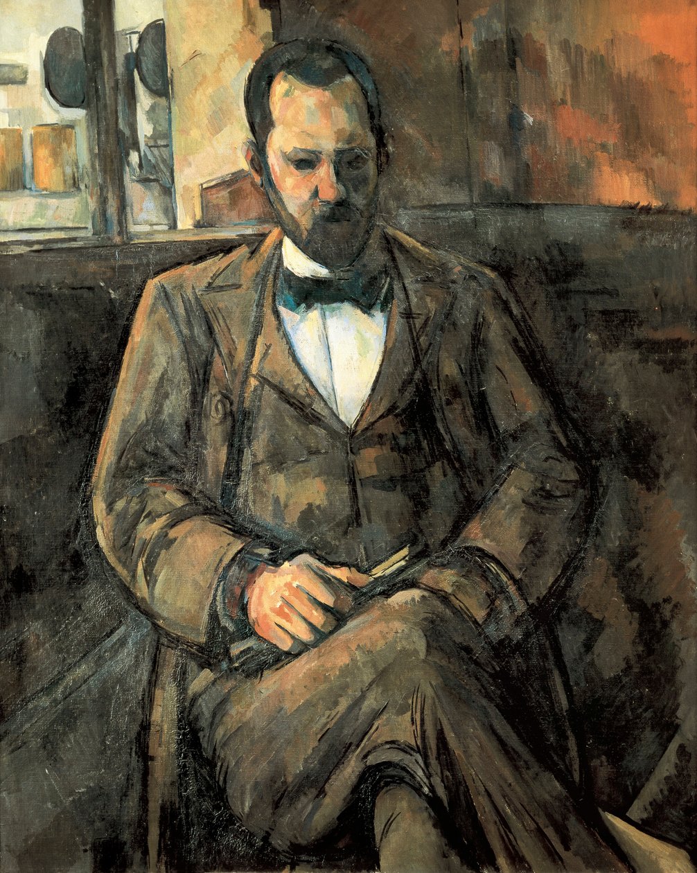 "Porträtt av Ambroise Vollard av Paul Cézanne