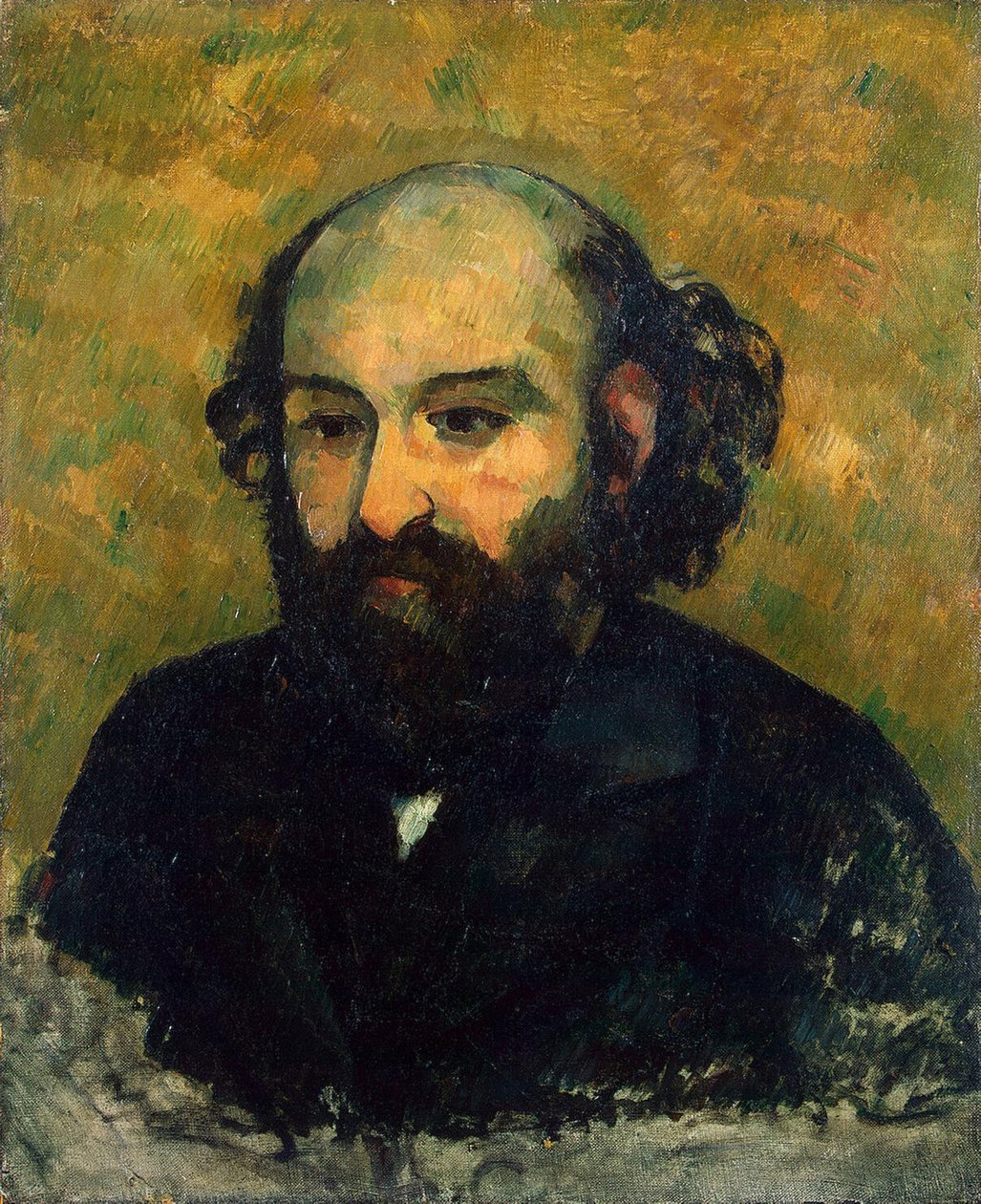 Självporträtt av Paul Cézanne
